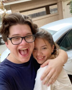 Preston Garcia Instagram - When you get the Orthodontist of your dreams😭🙏🏼
:
My sister has always been self-conscious about her smile. I’ve teamed up with @invisalign to help my sister get the smile of her dreams!! I’m super excited to announce that over the next year you will get to follow my sister on her journey to a straighter #invisalignsmile, while I document/commentate it along the way :)! Everything from before and after pictures to video updates of her customized treatment journey :)! Anyone who has ever struggled with crooked teeth issues understands how amazing this opportunity is, and I’m so happy to surprise my sister with it :)! Huge shoutout to @invisalign for making this possible 🙌🏼😊 Check out the link in bio to get started with Invisalign treatment  #ad #Invisalign #SmileSquad”