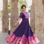 Priya Venkat Instagram - 👗 @athiradesigns 📸 @harini_sarathy #photoshoot #spirituality #love #priyavenkat