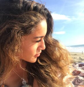 Q'orianka Kilcher Instagram - “Like the ocean life goes up and down” 🌊 Zuma Beach