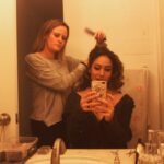 Q'orianka Kilcher Instagram - @mmohr.makeup ♥️ you to the moon and back!! Thank you for always making me look so glam on the red carpet! #thealienist