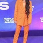 Q'orianka Kilcher Instagram - Big thank you to my amazing friend and stylist @dimitryl and @regardstylehouse for this fierce and fun look last night! Also to my dear friend @maksmodance who brought my makeup dreams to life! And of course @mikahairstylist for her always stunning hairstyles. I couldn’t have done it without my amazing Team🫶🏽❤️😊
