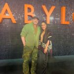 Q'orianka Kilcher Instagram - Had such a great time going to the @babylonmovie premiere last week @grantrobertsfit😊 thank you to my friend and stylist @dimitryl who always has a vision! And @regardstylehouse for my stunning two piece ensemble made by @azanaserene ! I always love wearing your stunning pieces on the carpet girl!🙏🏽🫶🏽