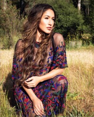 Q'orianka Kilcher Instagram - “Every flower blooms in it’s own time” 🌸🦋✨ #growth #work #self #love 📸by @tizianolugli