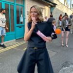 Róisín Murphy Instagram - Having a Brunch between the takes… One of the best days of my life, in my hometown, Arklow, shooting the video for “Fader”. If you haven’t seen it yet, go watch it! ☘️ clothes by @jw_anderson #roisinmurphy #fader #videoshoot #newsingle