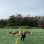 RJ Mitte Instagram - Excited to watch the semi-finals home game at @westminster_school_athletics thanks for the invite @michael.clofine ! Westminster School
