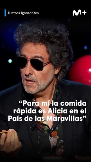 Raúl Pérez Instagram - En este #IlustresIgnorantes hemos hablado sobre la comida rápida, entre otras muchas cosas 😜
 
Ya puedes disfrutar de este programa al completo con las intervenciones de Javier Coronas, Javier Cansado, @pepe_colubi, @patriciaespejo__ y Andrés Calamaro (por Raúl Pérez) en Movistar Plus+.