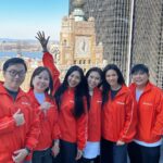 Race Wong Instagram - Standing right at the ass of the bull, we were told to touch the balls for good luck😆. After months of working round the clock, @ohmyhomesg is now listed on @nasdaq 🥳🥳🥳🥳🥳🥳! ticker OMH.