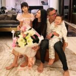 Race Wong Instagram - Receiving flowers from my son is a whole new level of joy even though I know he didn’t buy them 🥰. Dayton helped daddy to gift me flowers to celebrate our 7th wedding anniversary. Can’t be more thankful to be married to my hubby, otherwise I wouldn’t have Cara and Dayton 😆 #7years #love Singapore