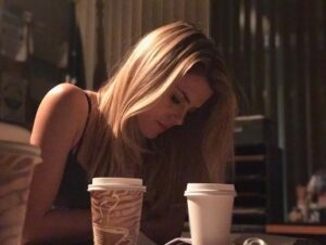 Rachael Taylor Instagram - @ekadarville aka Malcom sent me this photo from Defenders set yep that's 3 cups of coffee (it was 3am ☕️☕️☕️) #defend #jessicajones