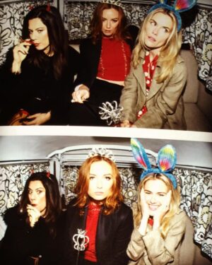 Rachael Taylor Instagram - We clearly had no fun at all @allanahz @ali_mcgirr @sonomafilmfest #photobooth #props 😂