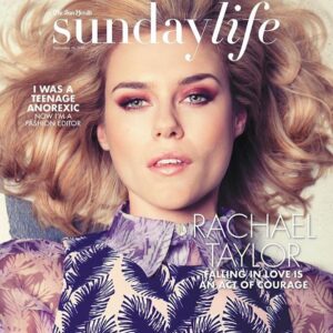 Rachael Taylor Instagram - Thanks for having me @sundaylifemag chatting all things romance, friendship and  #ladiesinblack #australianfilm @lumilafilms @sonypicturesaus 🇦🇺 💕👗