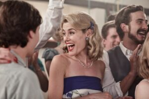 Rachael Taylor Instagram - This is how excited I was to be a part of the Bruce Beresford film ‘Ladies In Black’ premiering in Sydney TONIGHT 🍾!! I wish I could be there but alas 😢so will somebody please kiss @ali_mcgirr @angourierice @celia.massingham @julia.ormond & @realnonihazlehurst for me? And give @rycorr a friendly little pat on the bottom 💕#ladiesinblack #australianfilm #sonypictures