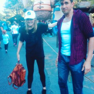 Rachael Taylor Instagram - Matterhorn before and after + that wet tire thingy 😂 💦DISNEYLAND with ultimate tour guide @ajyeend 🎉🎉🎉 #lovedit #takemeback #imfive