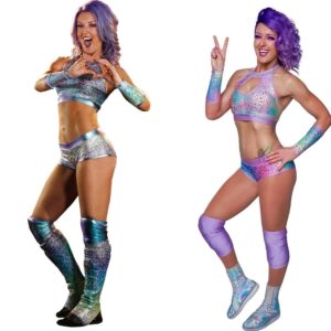 Rachel Kelvington Bostic Instagram - The evaluation of Chantilly Chella 
2018➡️2023 

#chantillyChella #wow #womenofwrestling #prowrestling #transformationtuesday #womenswrestling