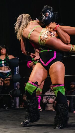 Rachel Kelvington Bostic Instagram - I knew it was a bad idea, but I did it anyways. 🤷🏼‍♀️

#wednesday #wrestling #prowrestling #intergenderwrestling #enjoy #pittsburgh #412 #mrsmalls