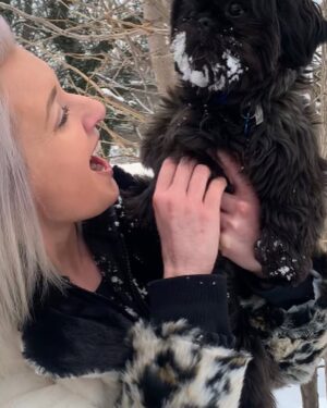 Rachel Kelvington Bostic Instagram - Happy international puppy day to my best friend, my ride or die, this sweet little puppy dude I call Sly 🥰

#internationalpuppyday #dogsofinstagram #dogmom #pittsburghpup
