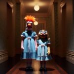 Rachel Roberts Instagram - 🩸🔪🕸️🕷️🎃 #Repost @james_grissom ・・・ “The Shining” with Muppets