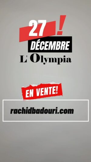 Rachid Badouri Instagram - BILLETS: LIEN DANS MA BIO @olympiamontreal  #foryou