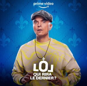 Rachid Badouri Instagram - ⚜️
Imagine-toi passer 6h avec ces 9 
hilarants(tes) artistes, sans avoir le droit de rire...En plus de tenter de les faire rire en 1er, pour éviter l'élimination!😱

Bienvenue à la 1ère saison de "LOL: QUI RIRA LE DERNIER?" animé par @uardpatrick41bd 
Le dernier artiste à tenir le coup, remporte le grand prix de 100K$ pour l'organisme bienfaisance de son choix! Qui rira le dernier? 

Pour le savoir; Faudra regarder les 6 épisodes présentés en début 2023 en exclusivité sur Amazon Prime Video, dans plus de 240 pays et territoires du monde!
@amazonca @pvenfrancais