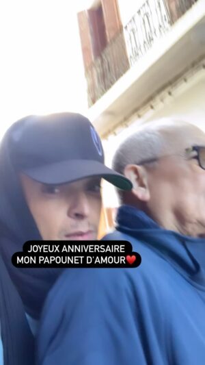 Rachid Badouri Instagram - Tellement reconnaissant de t'avoir dans ma vie! Tu es tout ce qu'il me reste comme parent! Que Dieu te garde en santé pour TRÈS longtemps!!🙏🏼🙏🏼🙏🏼♥️
#JoyeuxAnniversaireMomo♥️
#foryou
