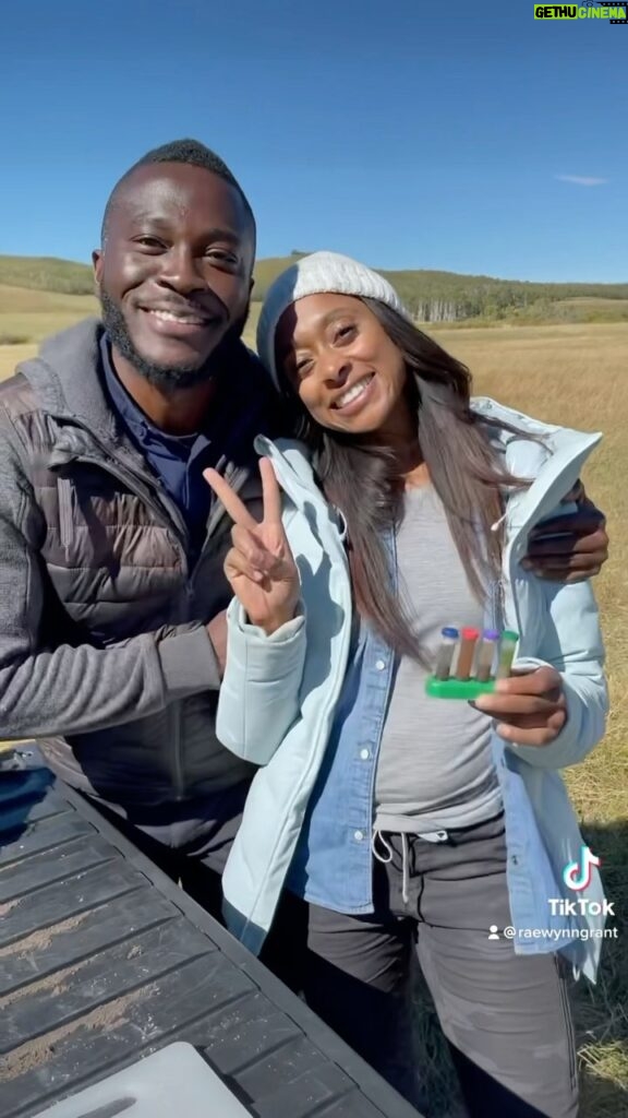 Rae Wynn-Grant Instagram - What happens when @patrick_aryee & I attempt soil science? We headed to Alberta, Canada to look for 🐻 & test some soil ✌🏾