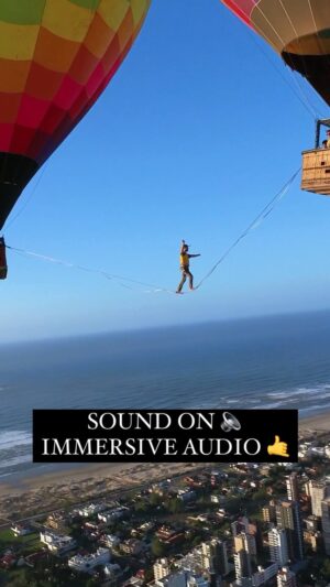 Rafael Bridi Instagram - S**t gets real without background music 😱 @rafabridi

📸 Shot with Insta360 X3

#insta360 #insta360x3 #magicinaction #hotairballoon #ballooning #slacklife #slacklining #slacklove #slackliners #slackline #slacklinetricks #intheair #cityview #beautifuldestinations #adventure #bts #behindthescenes #videography