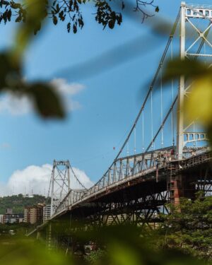 Rafael Bridi Instagram - Sem dúvidas o Highline mais emotivo e significativo desta mais de década se equilibrando no ar.

Fazer o Highline na Ponte Hercílio luz na cidade onde eu nasci, na frente da minha família e de um público gigante e lindo foi surreal. Foi uma caminhada aproveitada a cada passo, a cada rajada de vento e a cada vibração das pessoas.

Um dia de muito celebração e um espírito de viver a cidade como a muito tempo eu não sentia. Já se passaram alguns anos deste projeto e as memórias são mais vivas do que nunca. A relação das travessias de highline com os centro urbanos é incrível e um cenário com inúmeras possibilidades.

#slackline #highline #slacklining #highlining #balancecommunity #pontehercilioluz #PHL #floripa #ilhadamagia #vibefloripa #florianopolis #santacatarina #sc_natureza #turismonosul #scnatureza #natureza #sunset #southamerica #guinness #mturismo #curtamaisfloripa #governosc #drone #turismonosul