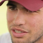 Rafael Nadal Instagram - Growing up, Carlos Alcaraz dreamt of following Rafael Nadal’s footsteps to greatness. Now the Spaniard is paving his own path of success. #CincyTennis Cincinnati Open