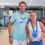 Rafael Nadal Instagram - An unforgettable day! ☺️ Following the 🏆 trophy ceremony of the @tenniseuropejuniortour 12 & Under Festival, the champions & finalists were greeted by @rafaelnadal! Rafa congratulated the players on their performances, expressed his hope that they had enjoyed their time at the @rafanadalacademy and encouraged them to keep working hard in the future. Congratulations! VAMOS‼️