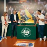Rafael Nadal Instagram - Feliz por la visita de la @fftennis con su presidente, director general, directora del torneo y empleados amigos! 😘🙏🏻 Rafa Nadal Academy