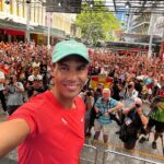 Rafael Nadal Instagram - Hello Brisbane 👋🏻 thanks for this amazing welcome 🙏🏻 Queen Street Mall, Brisbane
