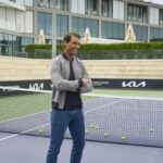 Rafael Nadal Instagram - We have had many inspirational journeys together, both on the court and on the road. But giving others the chance to create their own inspiration is our combined goal. This week, we gave our guests the chance to move on court at the @rafanadalacademy - inspiring them through movement and through tennis. What movement helps create your inspiration? #Kia #MovementThatInspires #RoadToInspiration #KiaEV6GT