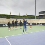 Rafael Nadal Instagram - We have had many inspirational journeys together, both on the court and on the road. But giving others the chance to create their own inspiration is our combined goal. This week, we gave our guests the chance to move on court at the @rafanadalacademy - inspiring them through movement and through tennis. What movement helps create your inspiration? #Kia #MovementThatInspires #RoadToInspiration #KiaEV6GT