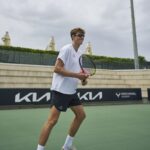 Rafael Nadal Instagram - We have had many inspirational journeys together, both on the court and on the road. But giving others the chance to create their own inspiration is our combined goal. This week, we gave our guests the chance to move on court at the @rafanadalacademy - inspiring them through movement and through tennis. What movement helps create your inspiration? #Kia #MovementThatInspires #RoadToInspiration #KiaEV6GT