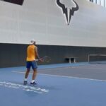 Rafael Nadal Instagram - 💪🏻 #tennis #comeback 📹 @rafanadalacademy Rafa Nadal Academy