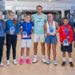 Rafael Nadal Instagram - An unforgettable day! ☺️ Following the 🏆 trophy ceremony of the @tenniseuropejuniortour 12 & Under Festival, the champions & finalists were greeted by @rafaelnadal! Rafa congratulated the players on their performances, expressed his hope that they had enjoyed their time at the @rafanadalacademy and encouraged them to keep working hard in the future. Congratulations! VAMOS‼️
