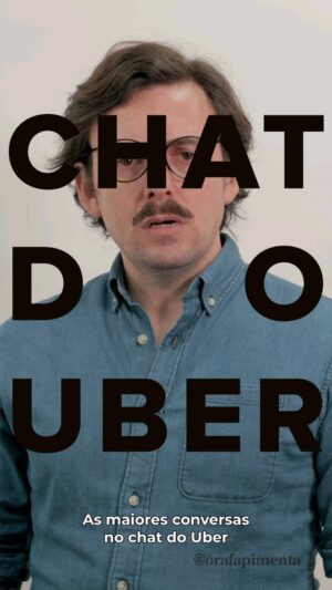 Rafael Pimenta Instagram - As conversas mais engraçadas do chat do Uber, juntinhas num compilado!

Elenco: Rafael Pimenta
Roteiro: Rafael Pimenta e Thiago Prade
Videomaker: Gabriel Lopes
Edição: Gustavo Vorage
Arte: Cristian Yohan
Redes Sociais: Amanda Misturini e Sabrina Porto
Gerenciamento: Flocks
Comercial: pimenta@flocks.tv

#rafaelpimenta #esquete #comédia #humor #uber