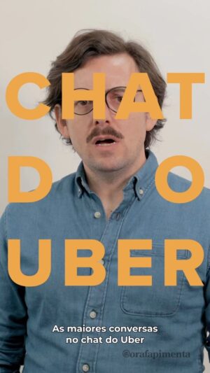 Rafael Pimenta Instagram - As maiores conversas no chat do Uber de todos os tempos! 
Já teve alguma interação…estranha nesse app? Deixa nos comentários! 

#rafaelpimenta #humor #comédia #Uber