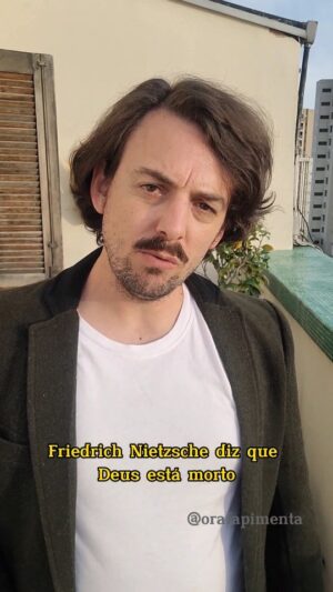 Rafael Pimenta Instagram - Tomem essa, ATEUS!
#comédia #Nietzsche #filosofia #ateu #mamilos