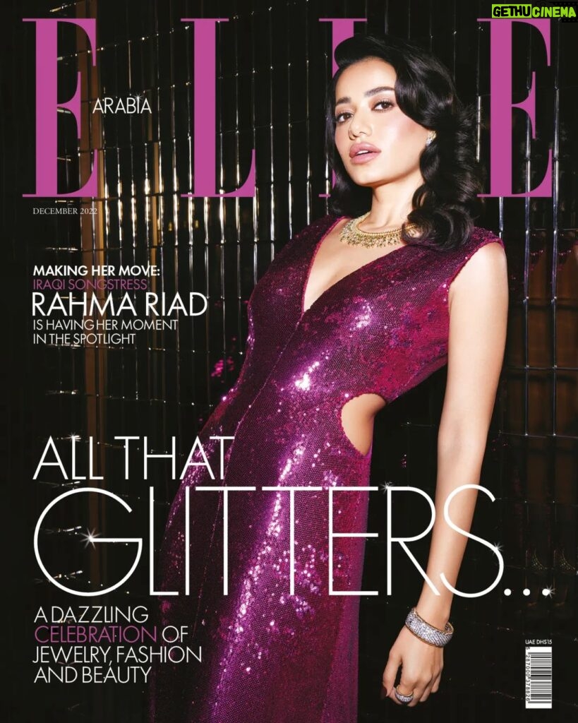 Rahma Riyad Instagram - Our December Cover Star & Iraqi singer Rahma Riad is among those on the road to meteoric fame, and speaking to ELLE Arabia she reflects on fame, her musical journey and closing the FIFA World Cup in Qatar. We also speak to various artists and entrepreneurs making their mark and spreading our heritage near and far – from music, fashion, sports and art. All in all to celebrate this year - and the years to come – we’ve put together an issue bursting with the most festive looks, the most dazzling jewelry and the boldest makeup. We hope this issue brings you hope and joy, and we wish you a happy end of to a great 2022! @rahmariadh decked up in @tiffanyandco high-end jewelry collection wearing an outfit by @halston Publisher: Valia Taha @valiataha Editor in Chief: Dina Spahi @dinaspahi Senior Editor: Dina Kabbani @dinakabbani Photographer: Amer Mohamad @shootmeamer Styling & Creative Direction: Jade Chilton @jadestyledirector Production Coordination: Farah Abdin @farahabdin Makeup: Sofia Tilbury @sofiatilbury using Charlotte Tilbury makeup @charlottetilburyarabia Hair: Ivan Kuz @ivan_kuz Location: Caviar Kaspia @caviarkaspiadxb Caviar Kaspia Dubai