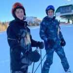 Rainer Dawn Instagram - Wishing you all a 2021 with more ski trips and less midterms🧡 Deer Valley, Utah