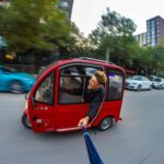 Rainer Dawn Instagram – Nothing like rampaging down the streets of Beijing in an electric tricycle.😎🤘#rideordie #gopro Beijing, China
