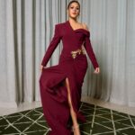 Raisa Andriana Instagram - My look for The Grammys! Makeup // @archangelachelsea @lancomeofficial Styled // @ivanteguhsantoso Dress // @digo.designs Accesories // @tuloladesigns