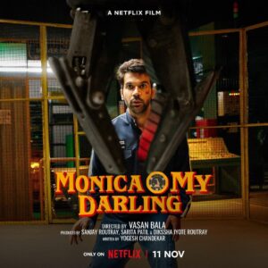 Rajkummar Rao Instagram - Using this claw to ‘grab’ your attention to the fact that “MONICA O MY DARLING” IS PREMIERING ON 11TH NOVEMBER ONLY ON @netflix_in 🕺🥳 #MOMD #MonicaOMyDarling 
.
@netflix_in
@iamhumaq @radhikaofficial @sukantgoel @sikandarkher #BagavathiPerumal @zaynmarie @akansharanjankapoor @MatchboxShots @vasanbala #YogeshChandekar @sanjayroutraymatchbox @saritagpatil @dikssharoutray @achintstagram @vidhi_mystery @swapsagram @eshtylist @mansidhruvmehta @zubyjohal @shiprasinghacharya @shivam_vichare @pratikmr @vishal_bajaj_1603 @kavyadesaii @ganja_yogi @atanumukherjee