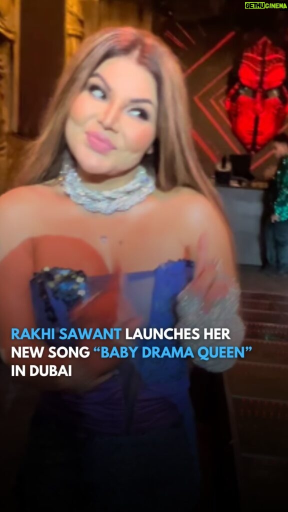 Rakhi Sawant Instagram - Rakhi Sawant launches her new song “Baby Drama Queen” in Dubai #RakhiSawant #Bollywood #Entertainment #Dubai #NewSong #Bollywoodnews #EntertainmentNews #Rakhisawantfans