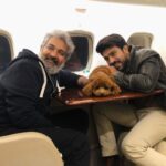 Ram Charan Instagram - Words truly cannot explain how much I respect and adore you🙏🏼… Wishing you happiest !! @ssrajamouli garu ❤️🎂 Keep rocking, as always !!