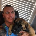 Randy Orton Instagram - Somebody’s getting big! #harleygirl #mastiffmix