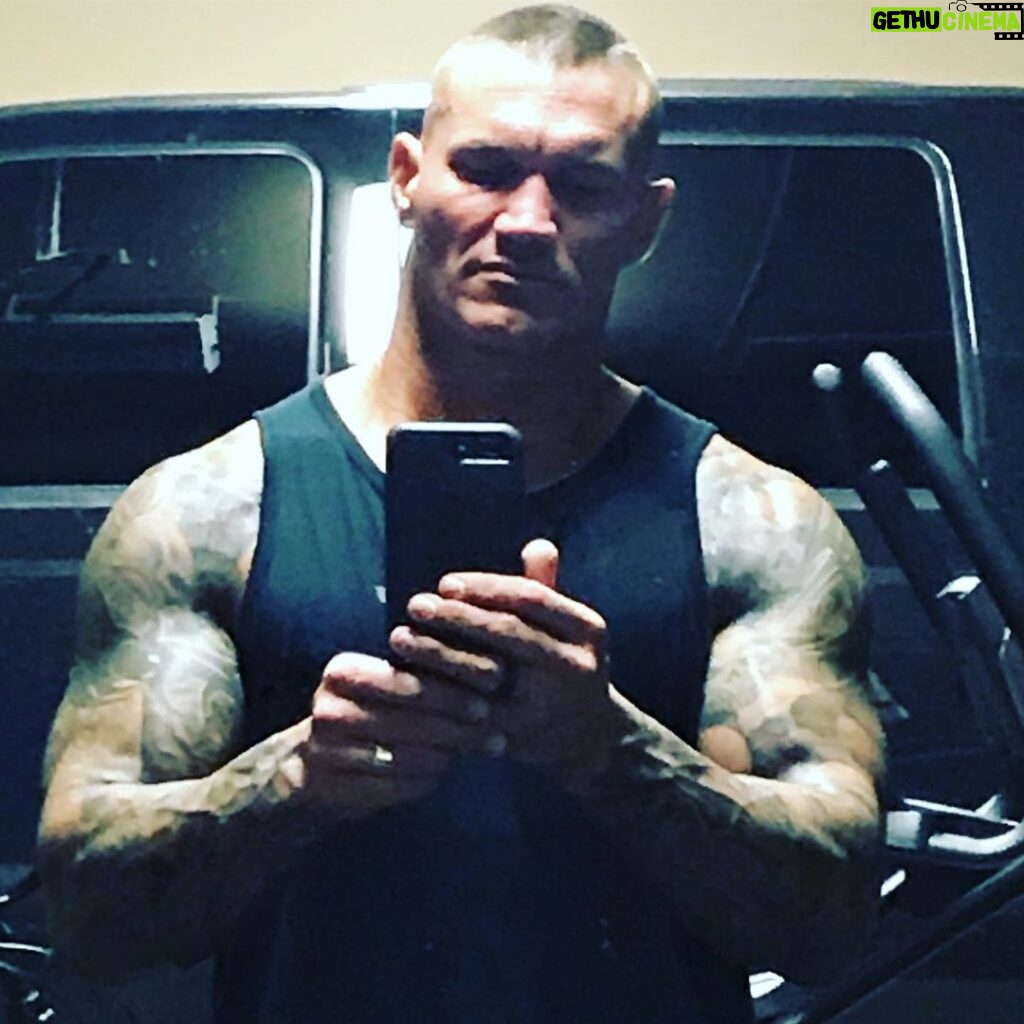 Randy Orton Instagram - Feeling motivated today, not sure why. About to go watch some tv with @kim.orton01 any suggestions?