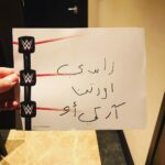 Randy Orton Instagram - For all my peeps in the Middle East check out the penmanship Jeddah, Saudi Arabia