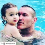 Randy Orton Instagram - I know she’s my kid.... but come on. Ain’t she the sweetest thing you ever did see?